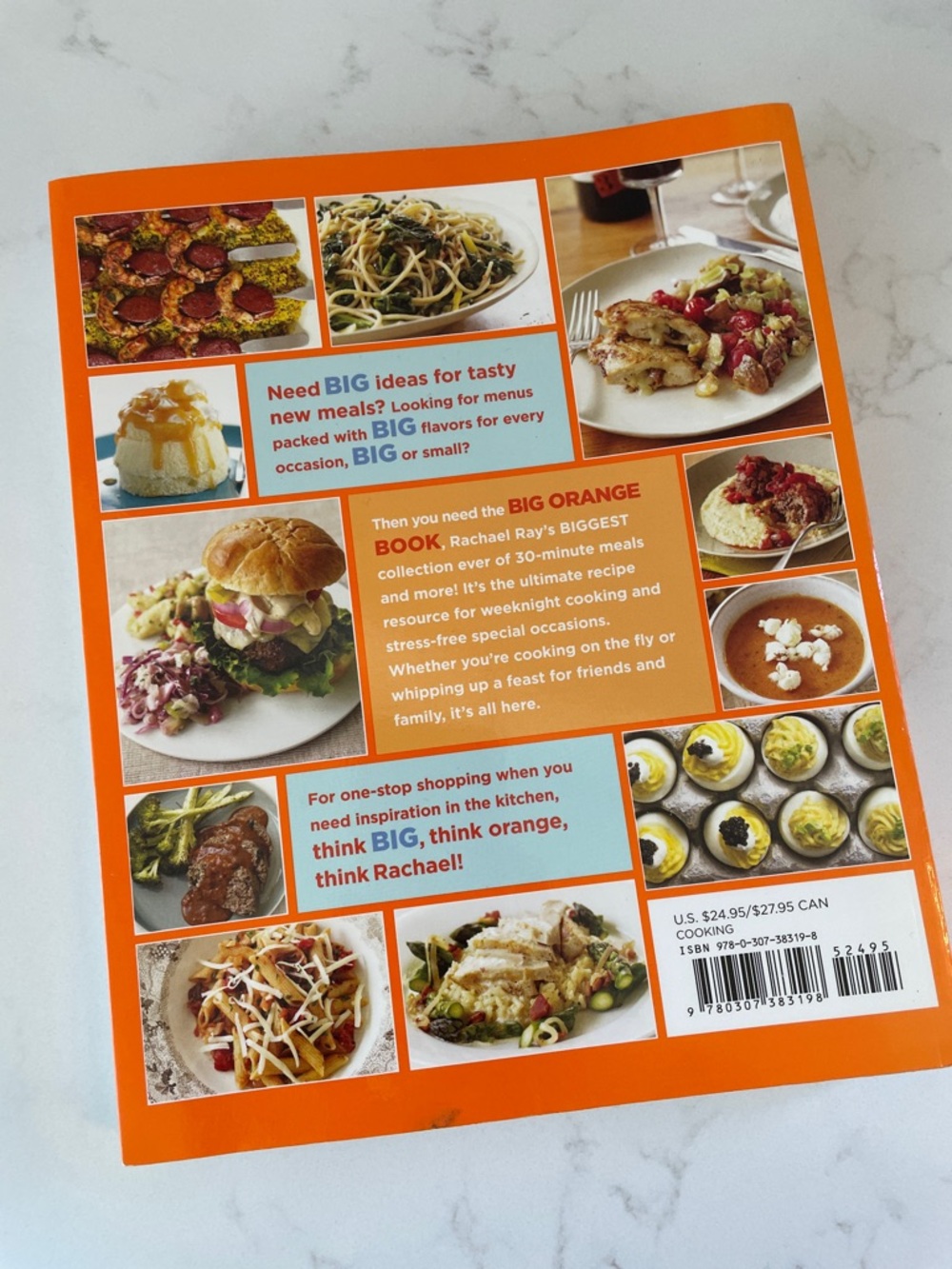 Rachael Ray's Big Orange Book - The Ultimate Collection Cookbook - Picture 2 of 9
